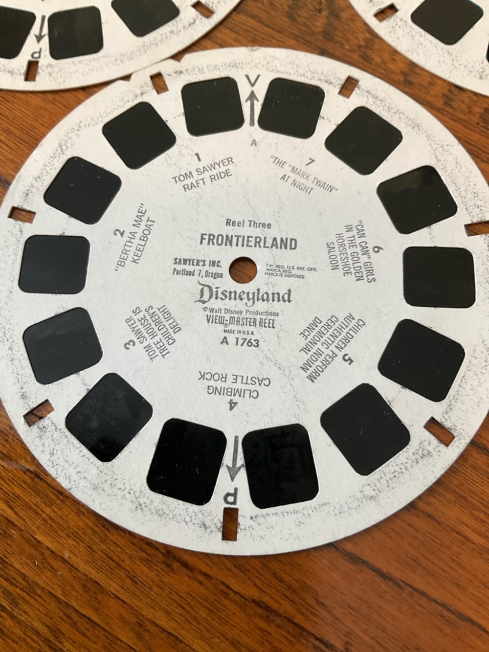 View-Master Frontierland Reel Packet - Picture 6 of 6